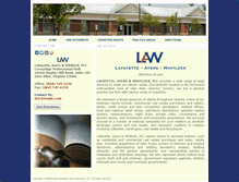 Tablet Screenshot of lawplc.com